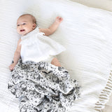 Organic Muslin Swaddle - Forest - Sumiye Co