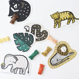 Lacing Cards - Jungle Animals - Sumiye Co