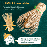 Bamboo Matcha Whisk (100 Prongs) - Sumiye Co