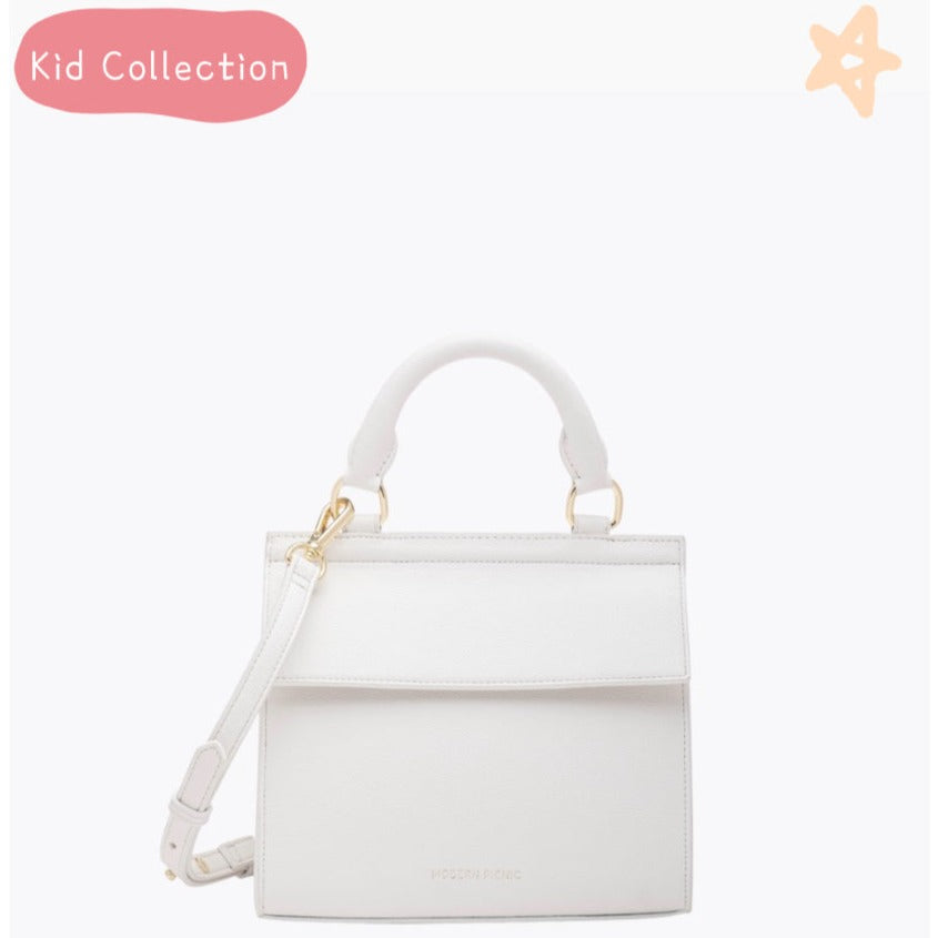 The Kids Mini - White | Designer Lunch Bags & Totes