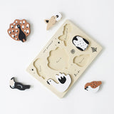 Wooden Tray Puzzle - Birds