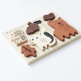 Wooden Tray Puzzle - Woodland Animals - 2nd Edition - Sumiye Co