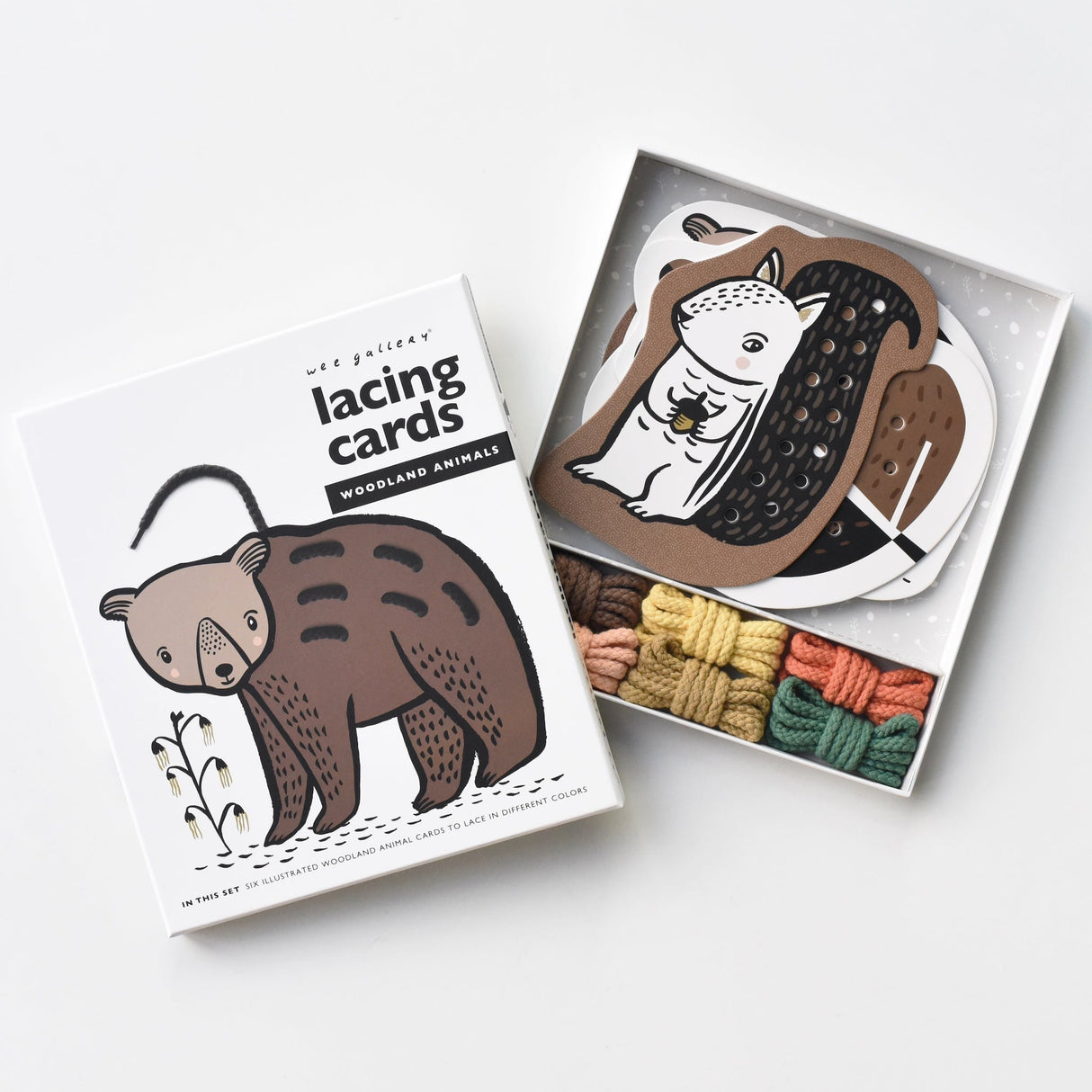 Lacing Cards - Woodland Animals - Sumiye Co