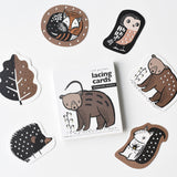 Lacing Cards - Woodland Animals - Sumiye Co