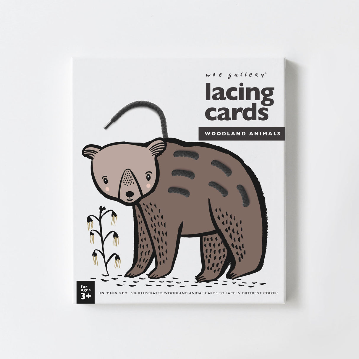 Lacing Cards - Woodland Animals - Sumiye Co