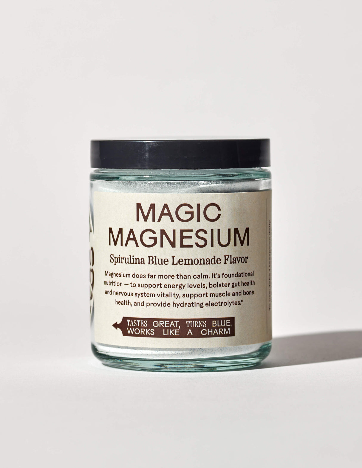 Magnesio mágico - Limonada azul con espirulina