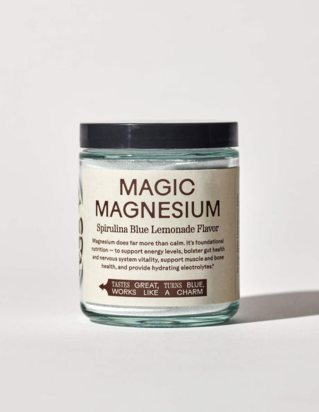 Magnesio mágico - Limonada azul con espirulina