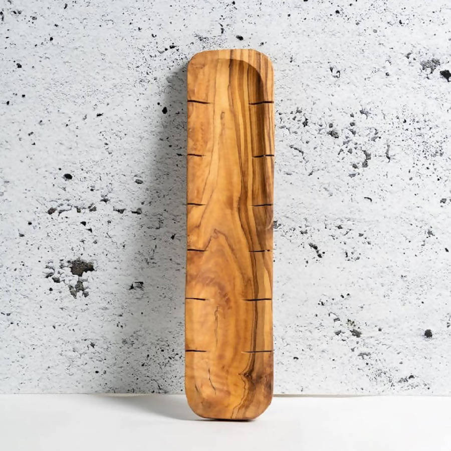 Olive Wood Bread Slicing Board | Tunisia - Sumiye Co