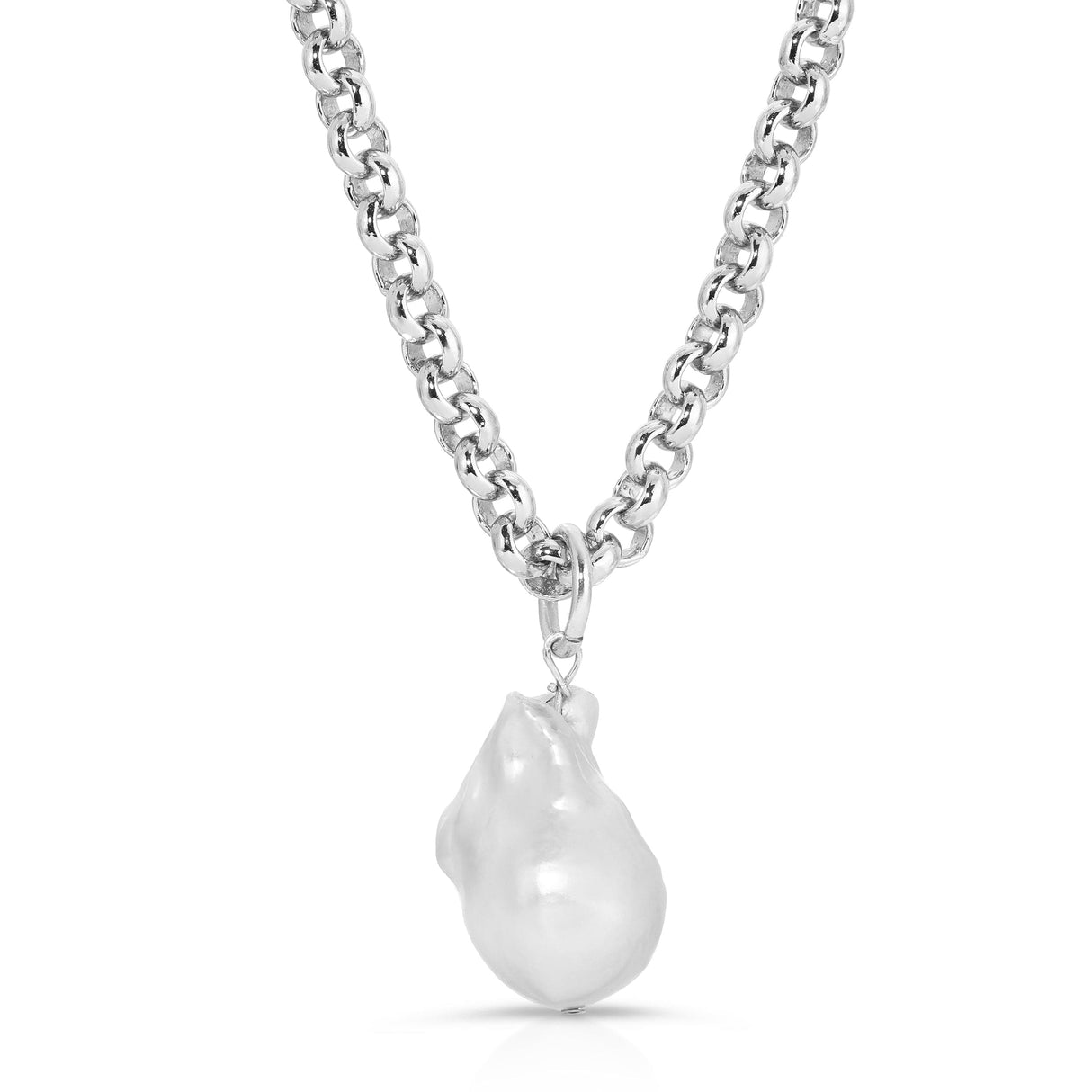 XL Fresh Water Baroque Pearl Pendant - Sumiye Co