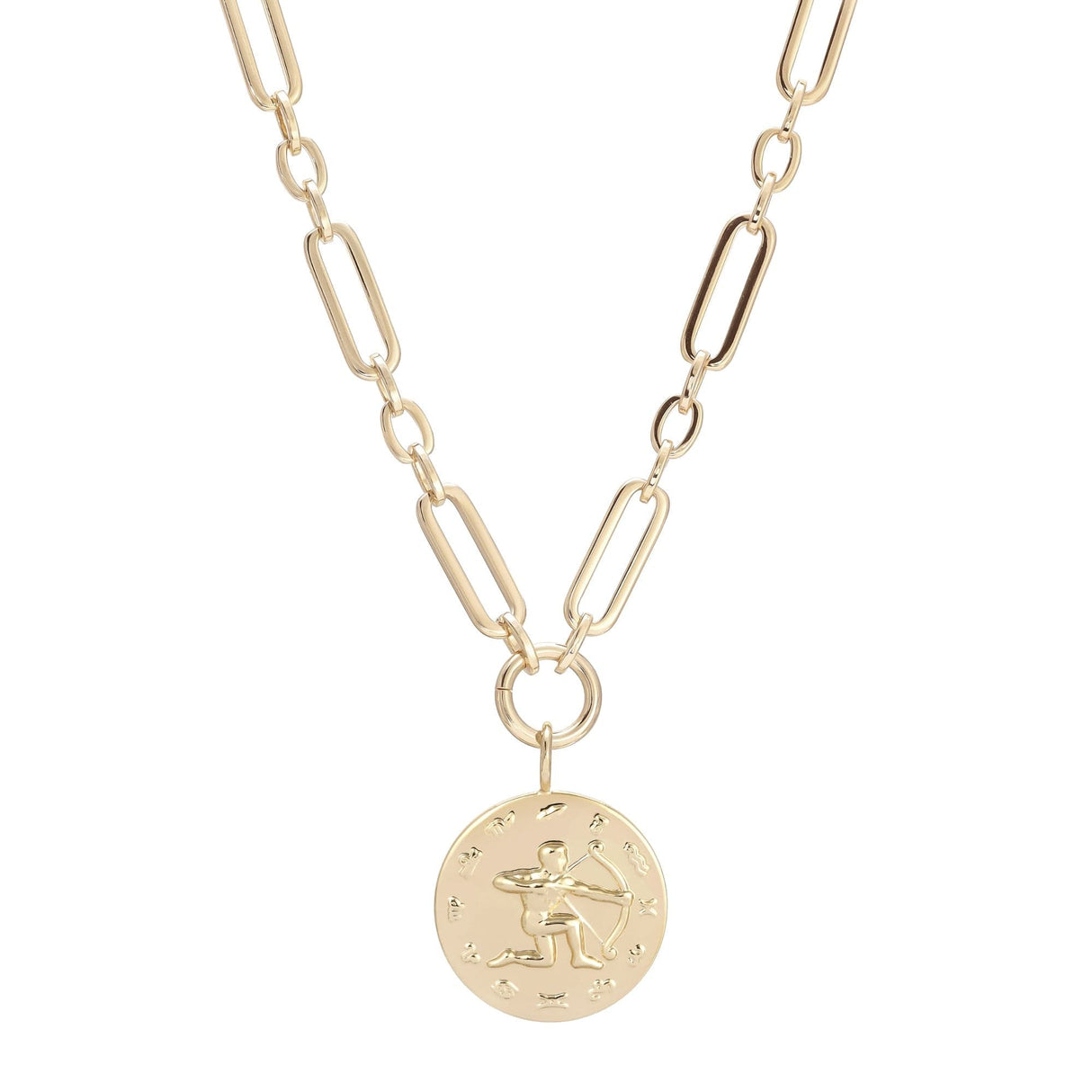 Zodiac Signs Pendant Necklace - Sumiye Co