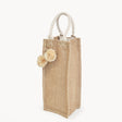 Wine Bag | Jute Canvas -0