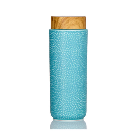 Ceramic Travel Tumbler | Morning Dew (16 oz)-0