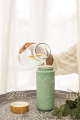 Ceramic Travel Tumbler | Honey Bee ( 12 oz ) -5