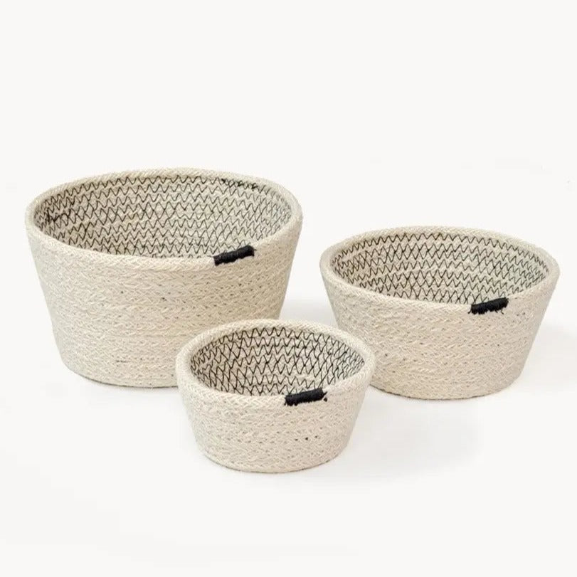 Amari Bowl - Black (Set of 3) KORISSA