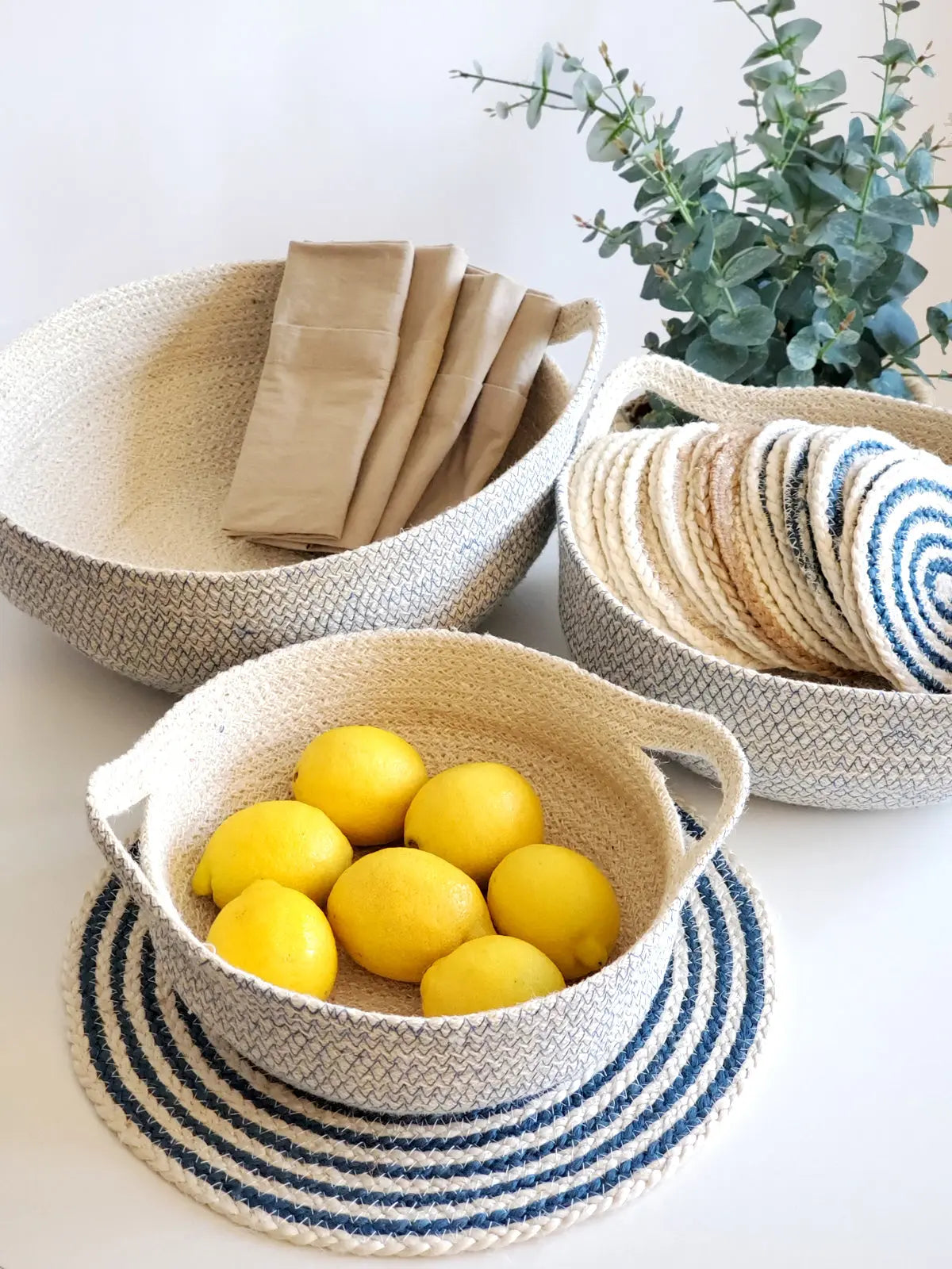 Amari Fruit Bowl - Blue KORISSA