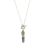 Amethyst Crystal Necklace