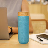 Ceramic Travel Tumbler | Morning Dew (16 oz)-5