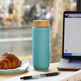 Ceramic Travel Tumbler | Morning Dew (16 oz)-4