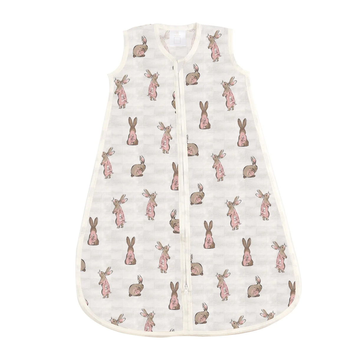 Baby Sleep Sack | Bamboo Muslin - Pink Bunnies Newcastle Classics