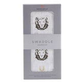 Baby Swaddle | Bamboo Muslin - Lion Newcastle Classics