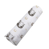 Baby Swaddle | Bamboo Muslin - Lion Newcastle Classics