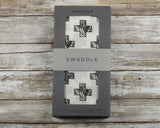 Baby Swaddle | Bamboo Muslin - Nordic Stamp Newcastle Classics