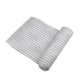 Baby Swaddle | Bamboo Muslin - Pencil Stripe Newcastle Classics