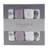 Baby Swaddle 4PK  | Bamboo Muslin - Traveler Newcastle Classics