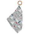 Baby Teether | Bamboo Muslin - Sailboats Newcastle Classics