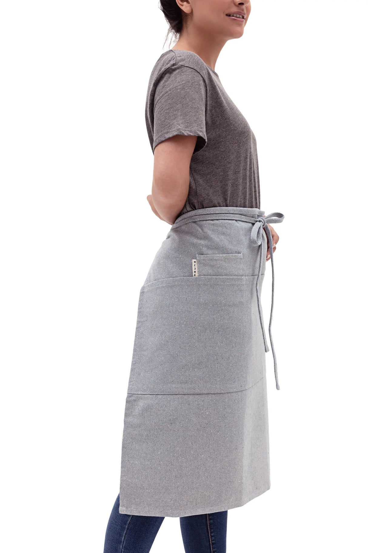 Bistro Apron | Upcycled Cotton MEEMA