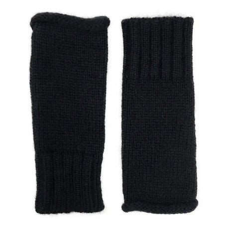 Black Essential Knit Alpaca Gloves | Ethical Style SLATE + SALT