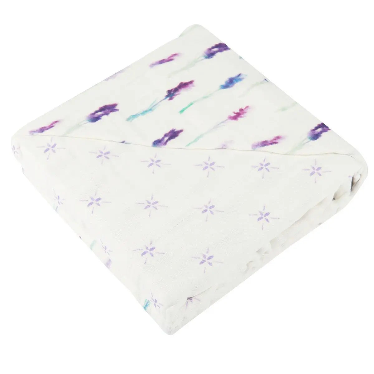 Blanket | Bamboo Muslin - Lavender Flower Newcastle Classics