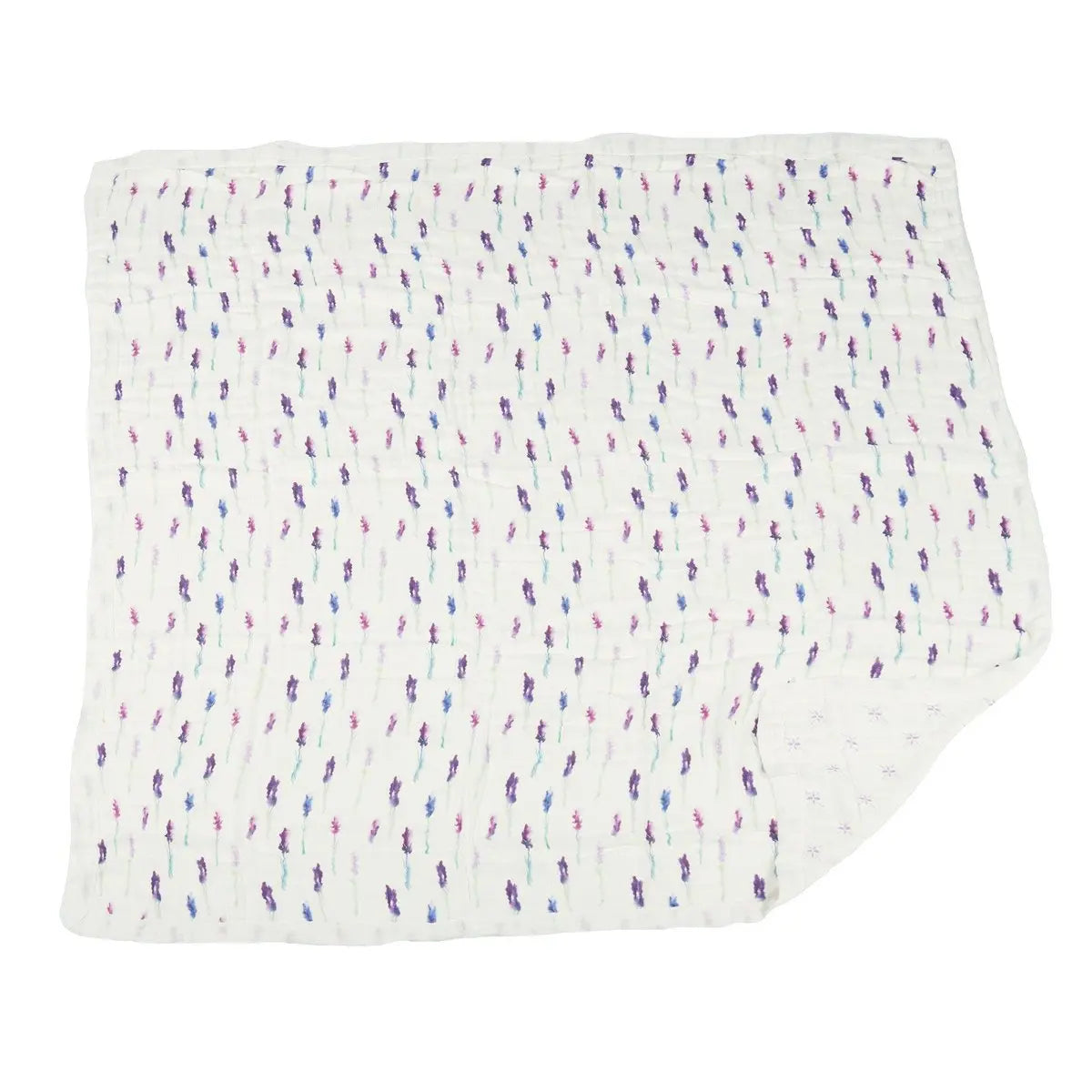 Blanket | Bamboo Muslin - Lavender Flower Newcastle Classics