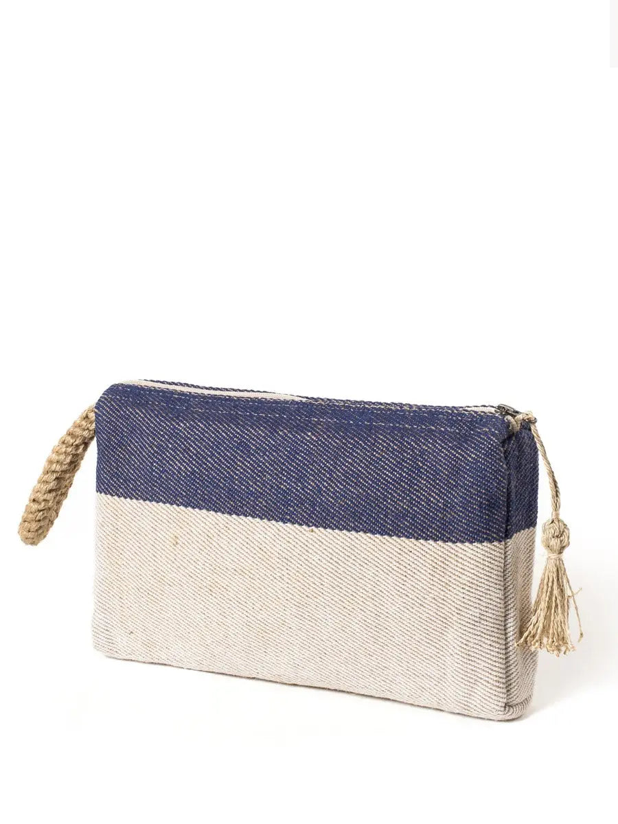 Block A Clutch - Blue | Artisan Handmade KORISSA