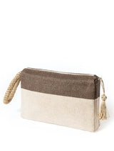 Block A Clutch - Brown | Artisan Handmade KORISSA