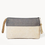 Block A Clutch - Gray | Artisan Handmade KORISSA