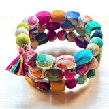 Bracelet | Artisan Kantha Jewelry Shapes Sumiye Co