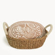 Bread Warmer & Basket - Bird Oval KORISSA