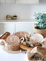 Bread Warmer & Basket - Bird Oval KORISSA