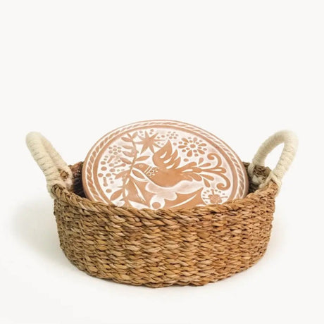 Bread Warmer & Basket - Bird Round KORISSA