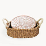 Bread Warmer & Basket - Owl Oval KORISSA