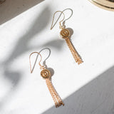 Bullet Tassel Earrings | Artisan Made Cambodian Artisans