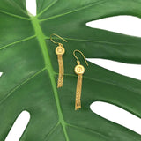 Bullet Tassel Earrings | Artisan Made Cambodian Artisans