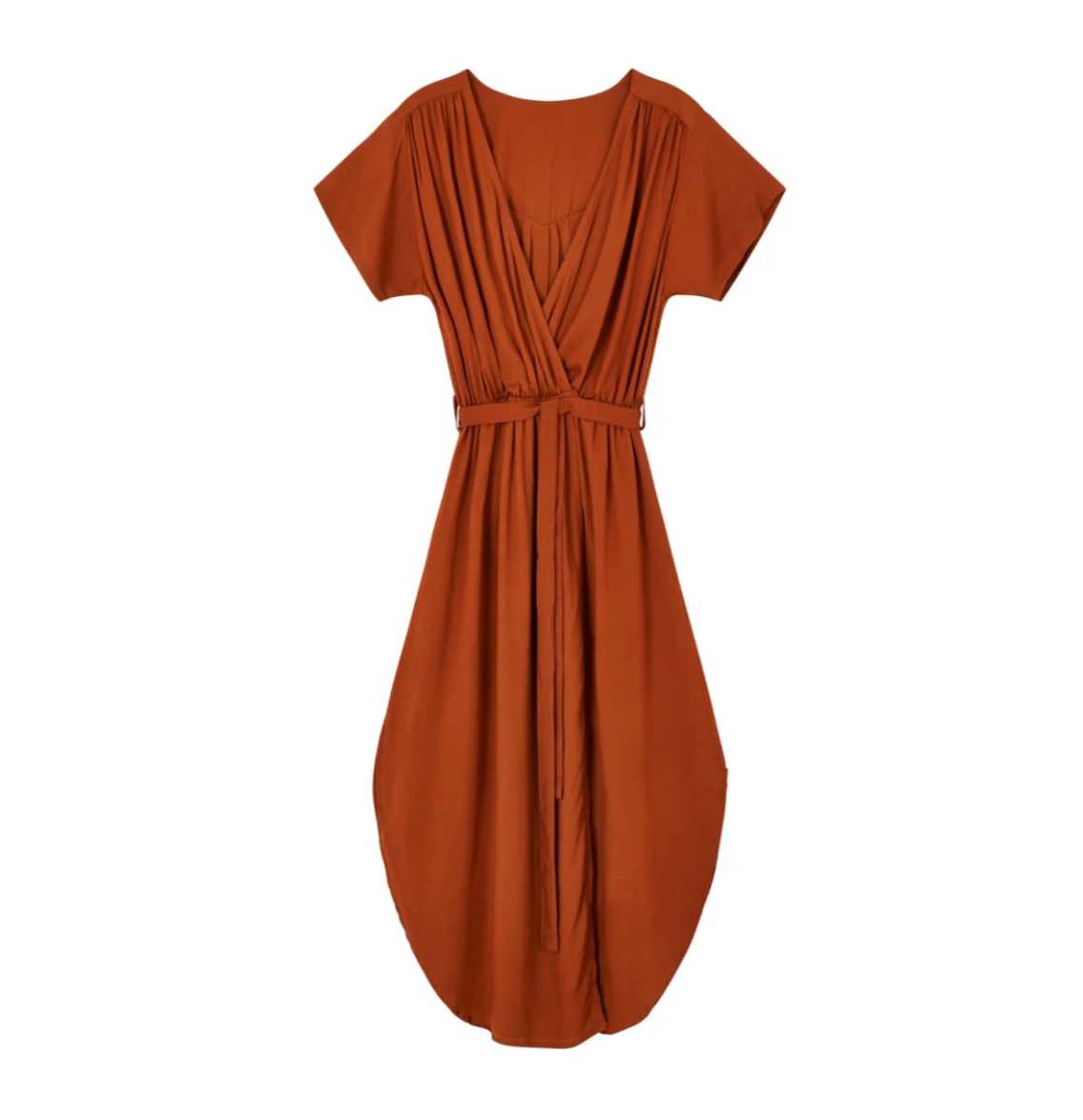 Burnt Orange Dress | Handmade in Bali | Fashion | Gift | Sumiye Co