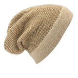 Camel Interwoven Alpaca Beanie | Ethical Style SLATE + SALT