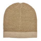 Camel Interwoven Alpaca Beanie | Ethical Style SLATE + SALT