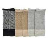 Camel Interwoven Alpaca Gloves | Ethical Style SLATE + SALT