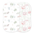 Changing Pad Cover/Bassinet Sheets 2PK | Turtles & Water Lily Newcastle Classics