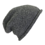 Charcoal Essential Knit Alpaca Beanie | Ethical Style SLATE + SALT