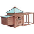 Chicken Coop | Wooden Backyard Nest Box Urban Farm